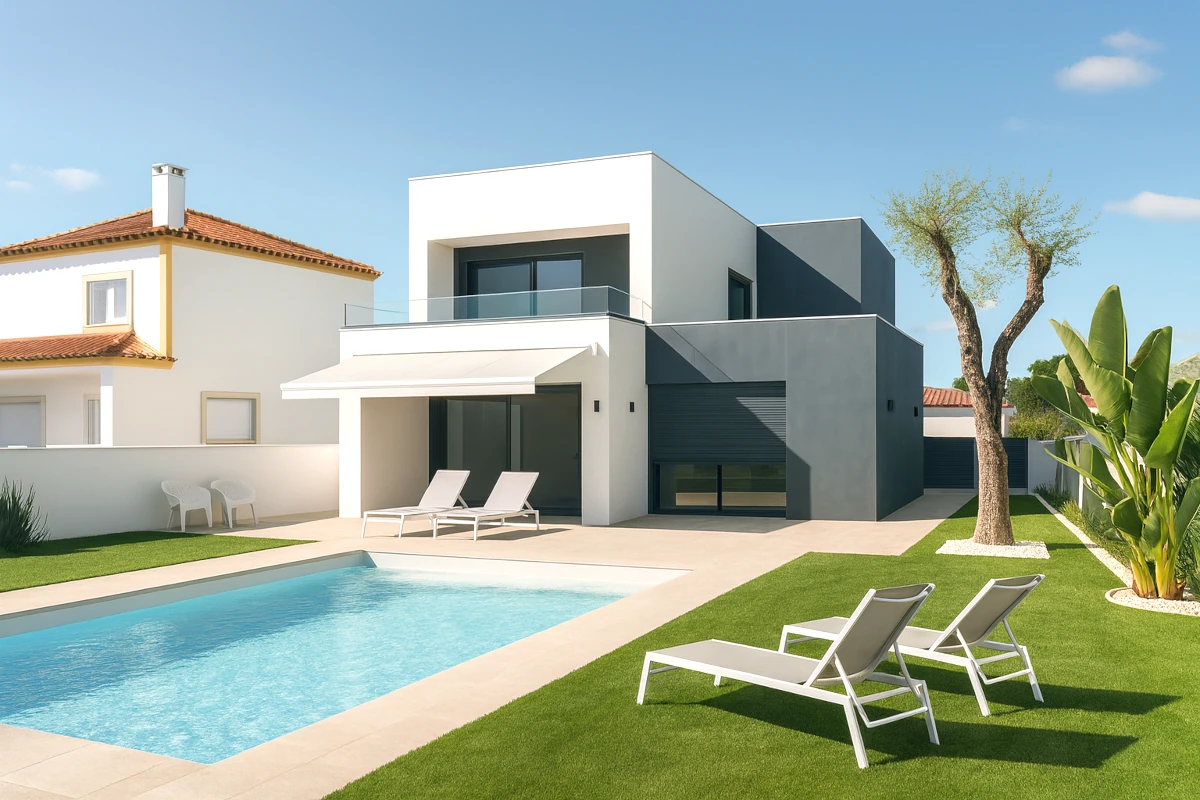 Projeto de Moradia com Piscina