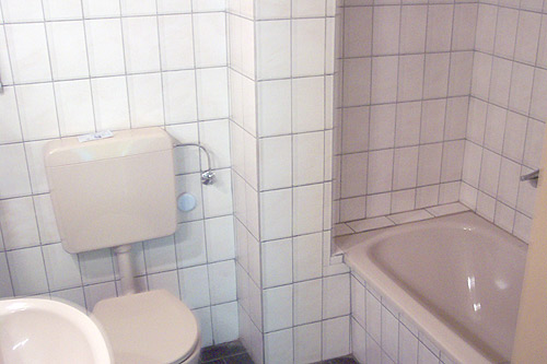 Casa de banho antes de remodelação