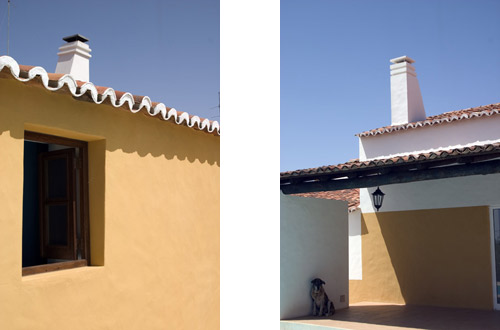 Remodelação de Monte Alentejano - detalhes do exterior
