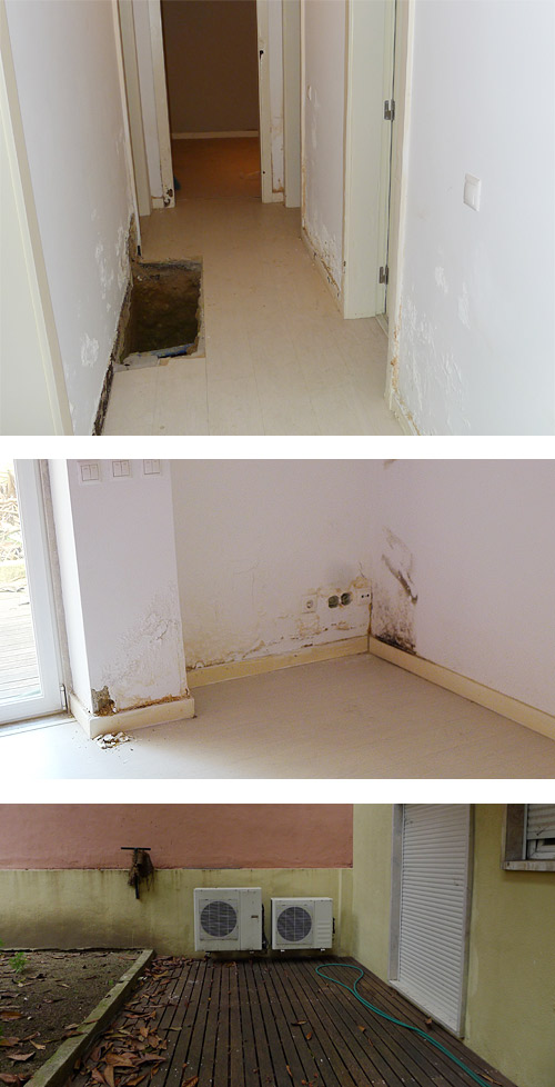 Detalhe de apartamento remodelado em Lisboa